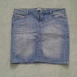 Joe Fresh jean skirt, 6